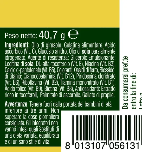 NATUROLI VITAMINA B COMPLEX 70 SOFTGEL
