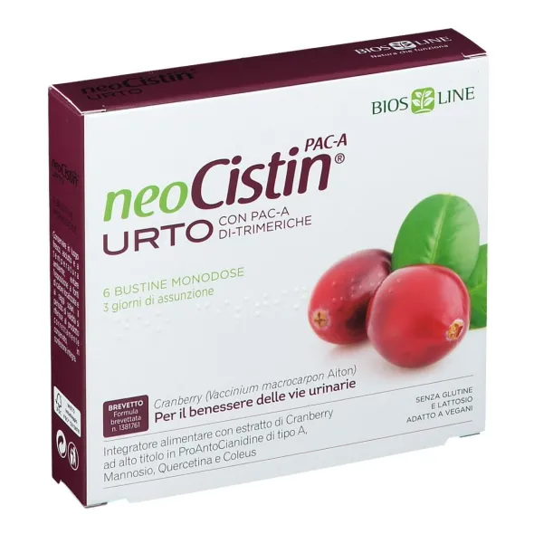 NEOCISTIN PAC A URTO 6 BUSTINE MONODOSE