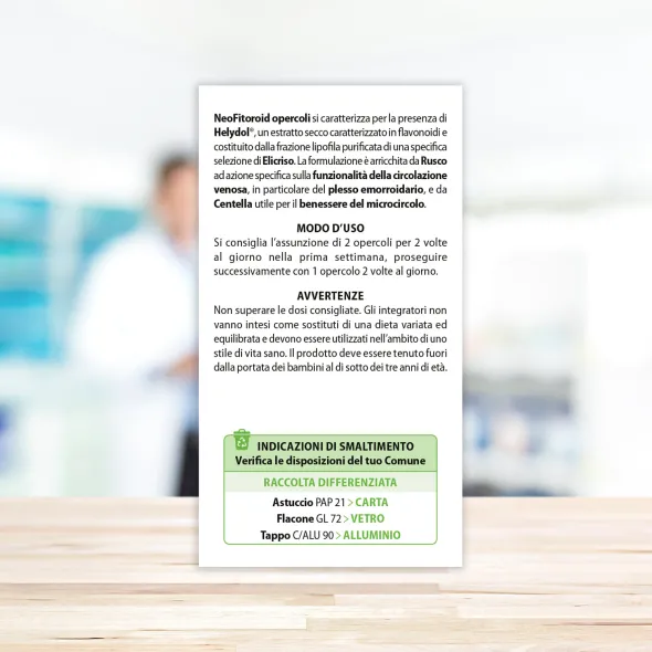 NEOFITOROID 50 OPERCOLI 500 MG