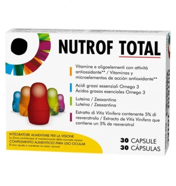 NEW PHARMASHOP NUTROF TOTAL 30 CAPSULE