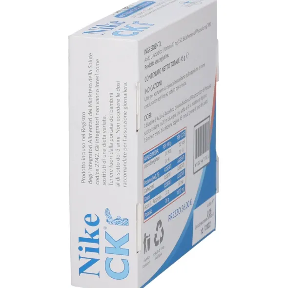 NIKE CK ASCORBATO POTASSIO 200 BUSTINE