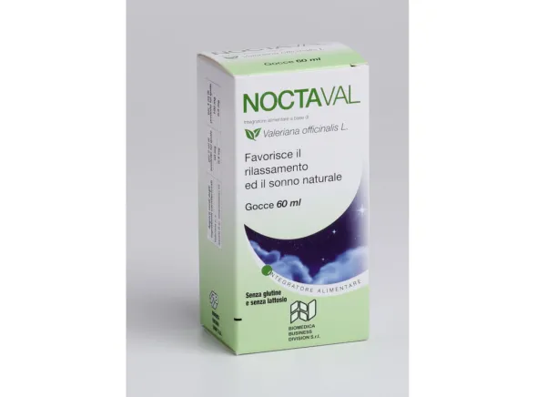 NOCTAVAL GOCCE 50 ML SENZA GLUTINE NATURALMENTE PRIVO DI LATTOSIO