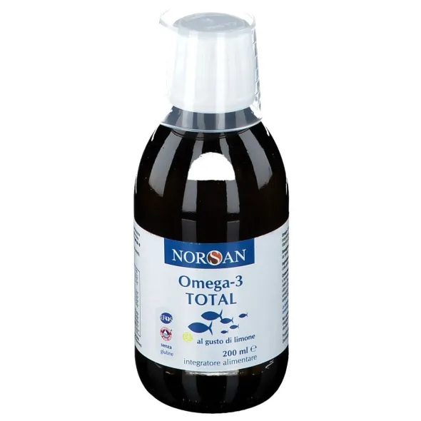 NORSAN OMEGA 3 TOTAL 200 ML GUSTO LIMONE