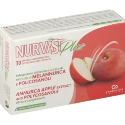 NURVAST PLUS 30 CAPSULE GASTROPROTETTE 590 MG SENZA GLUTINE NATURALMENTE PRIVO DI LATTOSIO
