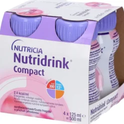 NUTRIDRINK COMPACT FRAGOLA 4X125 ML