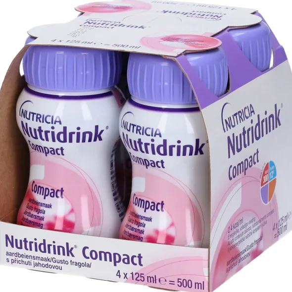 NUTRIDRINK COMPACT FRAGOLA 4X125 ML