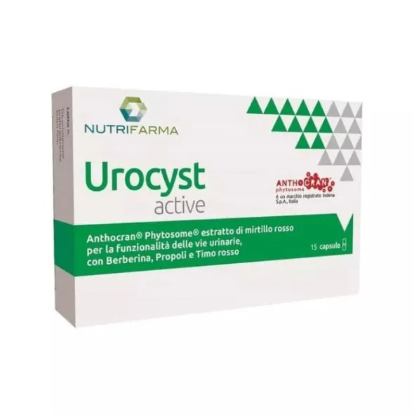 NUTRIFARMA UROCYST ACTIVE 15 CAPSULE
