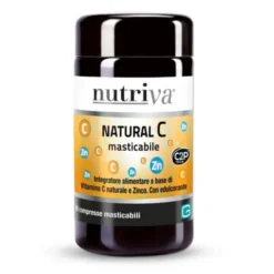 NUTRIVA NATURAL C 60 COMPRESSE MASTICABILI