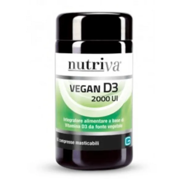 NUTRIVA VEGAN D3 60 COMPRESSE 2000 UI