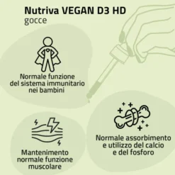 NUTRIVA VEGAN D3 HD GOCCE 30 ML