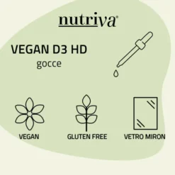 NUTRIVA VEGAN D3 HD GOCCE 30 ML