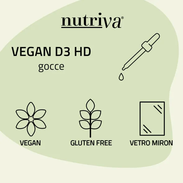 NUTRIVA VEGAN D3 HD GOCCE 30 ML