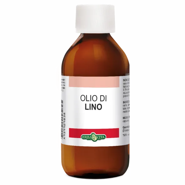 Olio di Lino puro per viso e corpo, spremitura a freddo 100ml