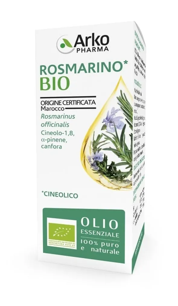 Olio essenziale Arkoessentiel Rosmarino Bio, 10ml