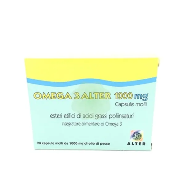 OMEGA 3 ALTER 20 CAPSULE MOLLI 1000 MG