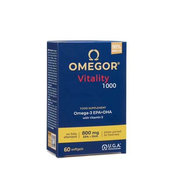 OMEGOR VITALITY 1000 60 CAPSULE MOLLI