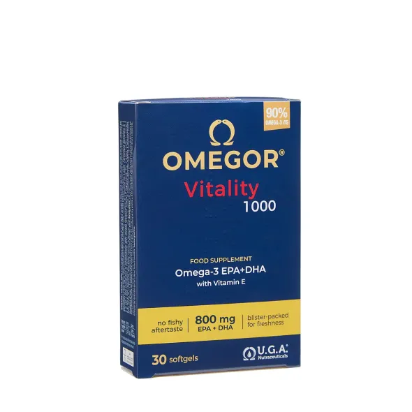 OMEGOR VITALITY 1000 30 CAPSULE MOLLI