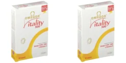 OMEGOR VITALITY 500 60 CAPSULE Pack da 2