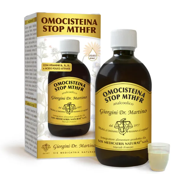 OMOCISTEINA STOP MTHFR LIQUIDO ANALCOOLICO 500 ML