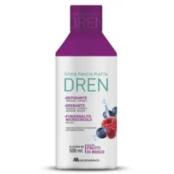 PANCIA PIATTA DREN 500 ML FRUTTI DI BOSCO