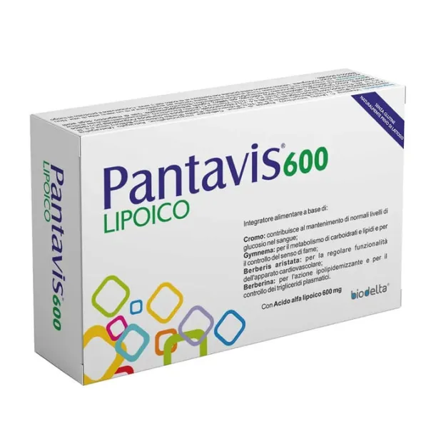 PANTAVIS 600 LIPOICO 30 COMPRESSE