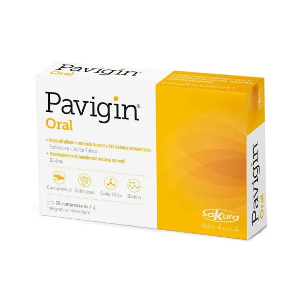 PAVIGIN ORAL 20 COMPRESSE