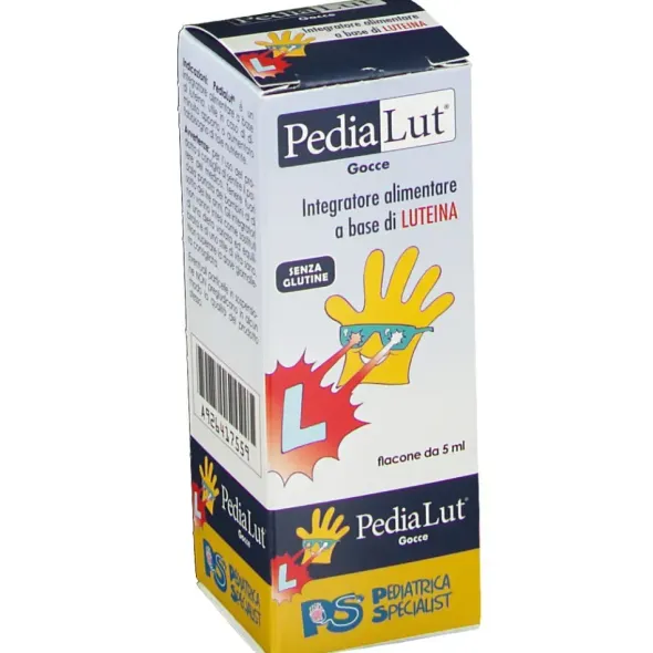 PEDIALUT GOCCE FLACONCINO 5 ML SENZA GLUTINE NATURALMENTE PRIVO DI LATTOSIO