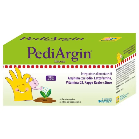 PEDIARGIN 10 FLACONCINI 10 ML