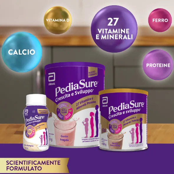 PEDIASURE-CRESCITA E SVILUPPO VANIGLIA 400 gr
