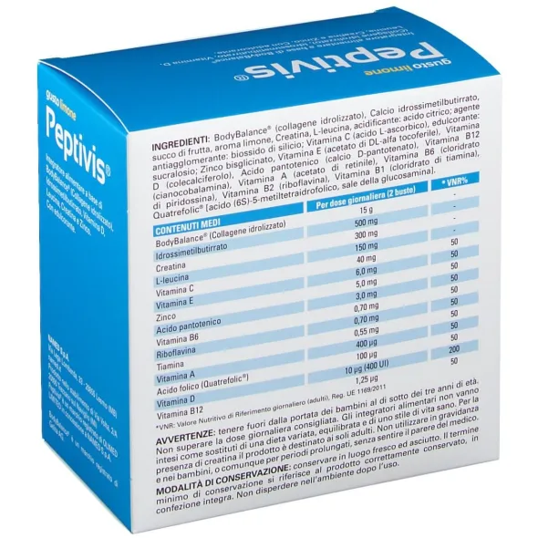 PEPTIVIS LIMONE 20 BUSTE