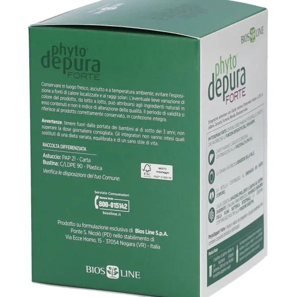 PHYTODEPURA FORTE 30 BUSTINE CONCENTRATE DA 10 ML