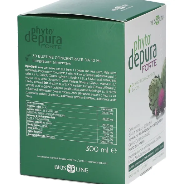 PHYTODEPURA FORTE 30 BUSTINE CONCENTRATE DA 10 ML