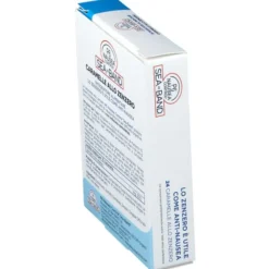 P6 NAUSEA CONTROL CARAMELLE ANTI NAUSEA VIAGGIO ALLO ZENZERO 24 PEZZI