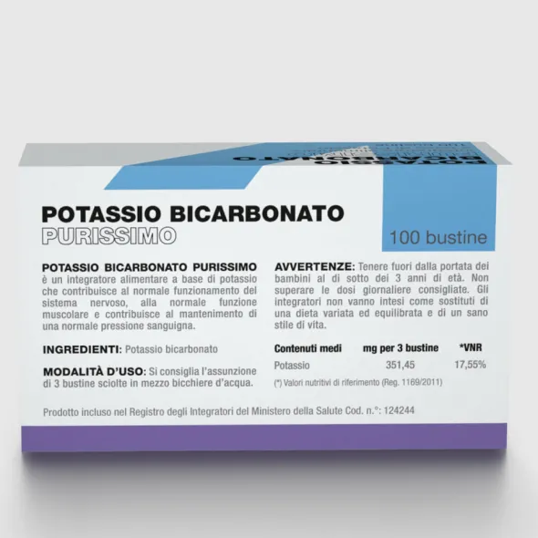 POTASSIO BICARBONATO 100 BUSTINE