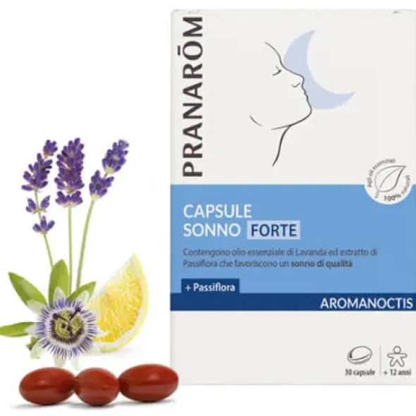 PRANAROM AROMANOCTIS 30 CAPSULE SONNO FORTE