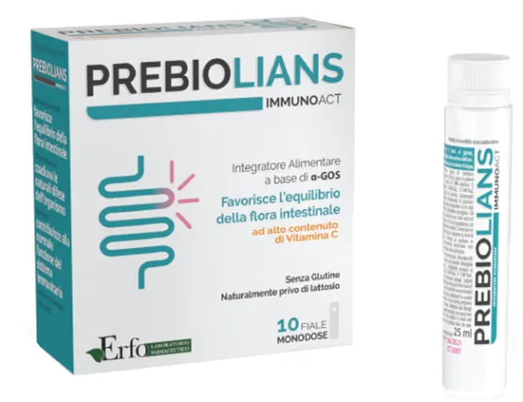 PREBIOLIANS IMMUNOACT 10 FIALE DA 25 ML