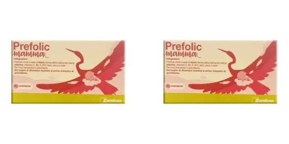 PREFOLIC MAMMA 30 COMPRESSE Pack da 2