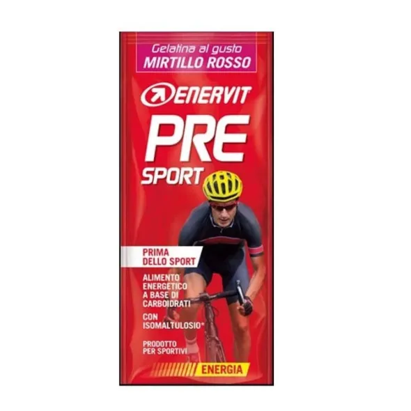 PRE SPORT GUSTO MIRTILLO ROSSO 1 BUSTINA IN GELATINA 45 G