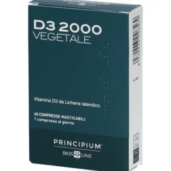 PRINCIPIUM D3 2000 MASTICABILE 60 COMPRESSE