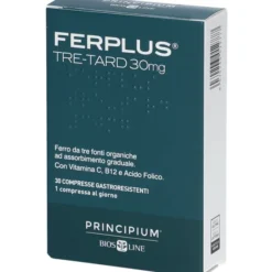 PRINCIPIUM FERPLUS TRE RETARD 30MG 30 COMPRESSE GASTRORESISTENTI