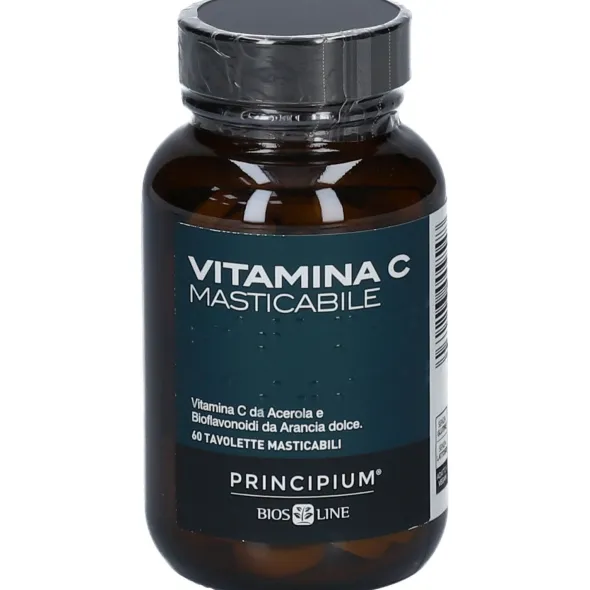 PRINCIPIUM VITAMINA C NATURALE 60 COMPRESSE MASTICABILI 72 G