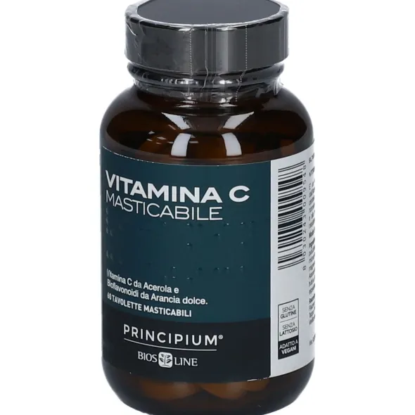 PRINCIPIUM VITAMINA C NATURALE 60 COMPRESSE MASTICABILI 72 G