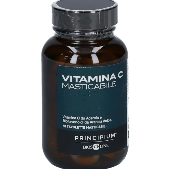 PRINCIPIUM VITAMINA C NATURALE 60 COMPRESSE MASTICABILI 72 G