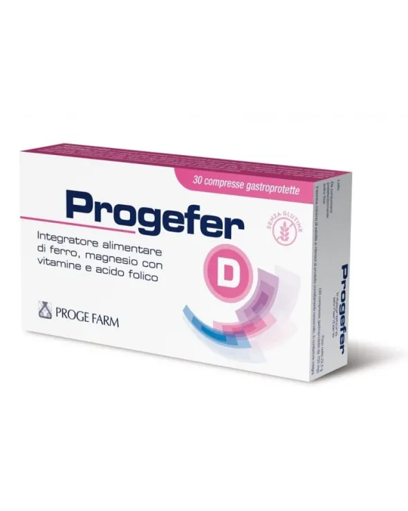 PROGEFER D 30 COMPRESSE GASTROPROTETTE
