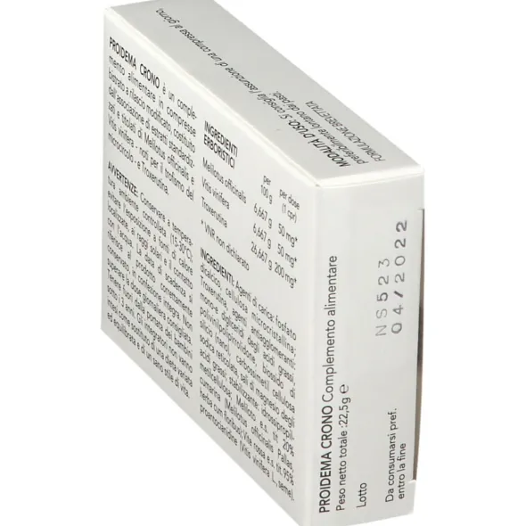 PROIDEMA CRONO 30 COMPRESSE TRIPLO STRATO DA 1,15 G SENZA GLUTINE NATURALMENTE PRIVO DI LATTOSIO