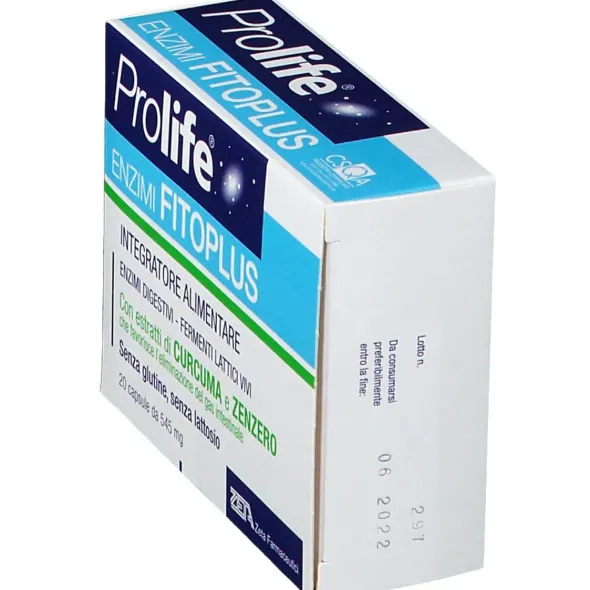 PROLIFE ENZIMI FITOPLUS 20 CAPSULE