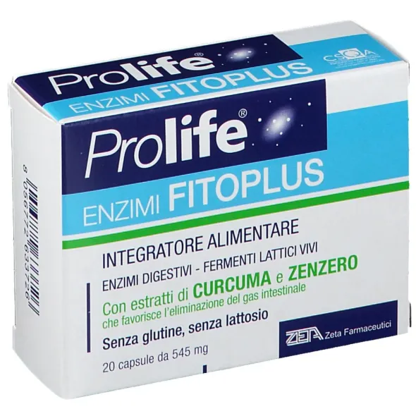 PROLIFE ENZIMI FITOPLUS 20 CAPSULE