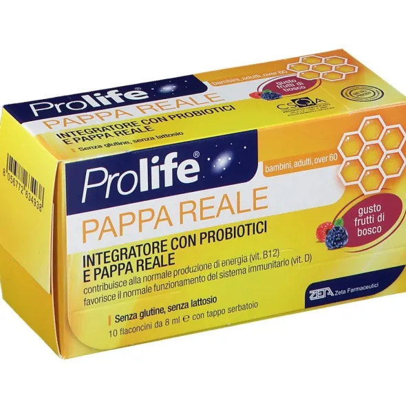 PROLIFE PAPPA REALE 10 FLACONI DA 8 ML