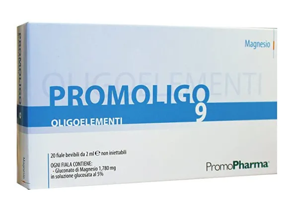 PROMOLIGO 9 MAGNESIO 20 FIALE 2 ML