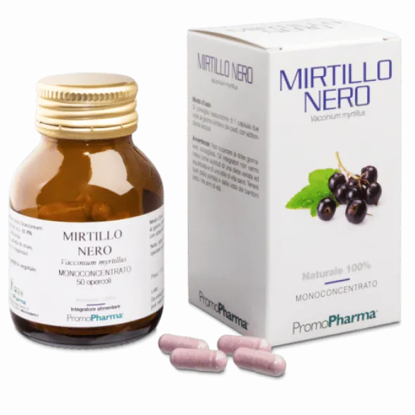 PROMOPHARMA MIRTILLO NERO 50 CAPSULE